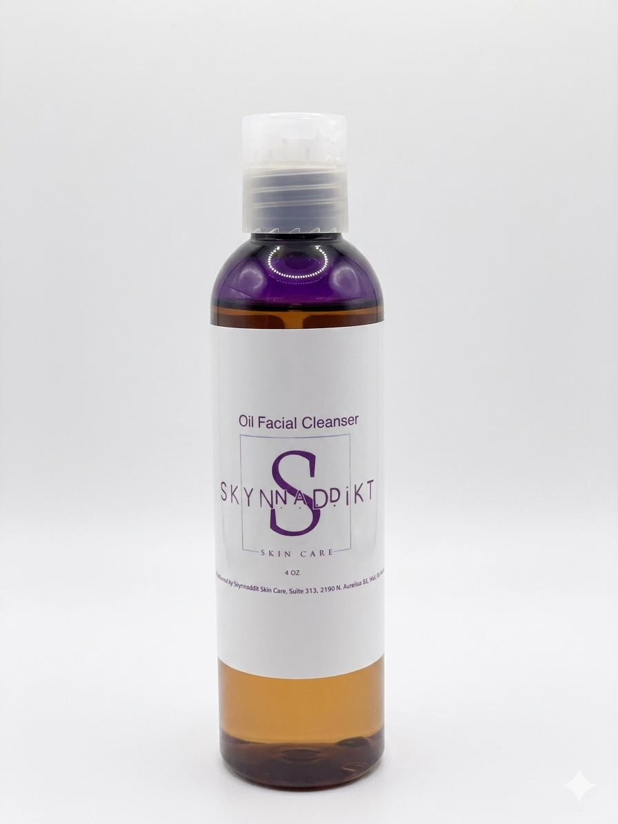 Oil facial cleanser